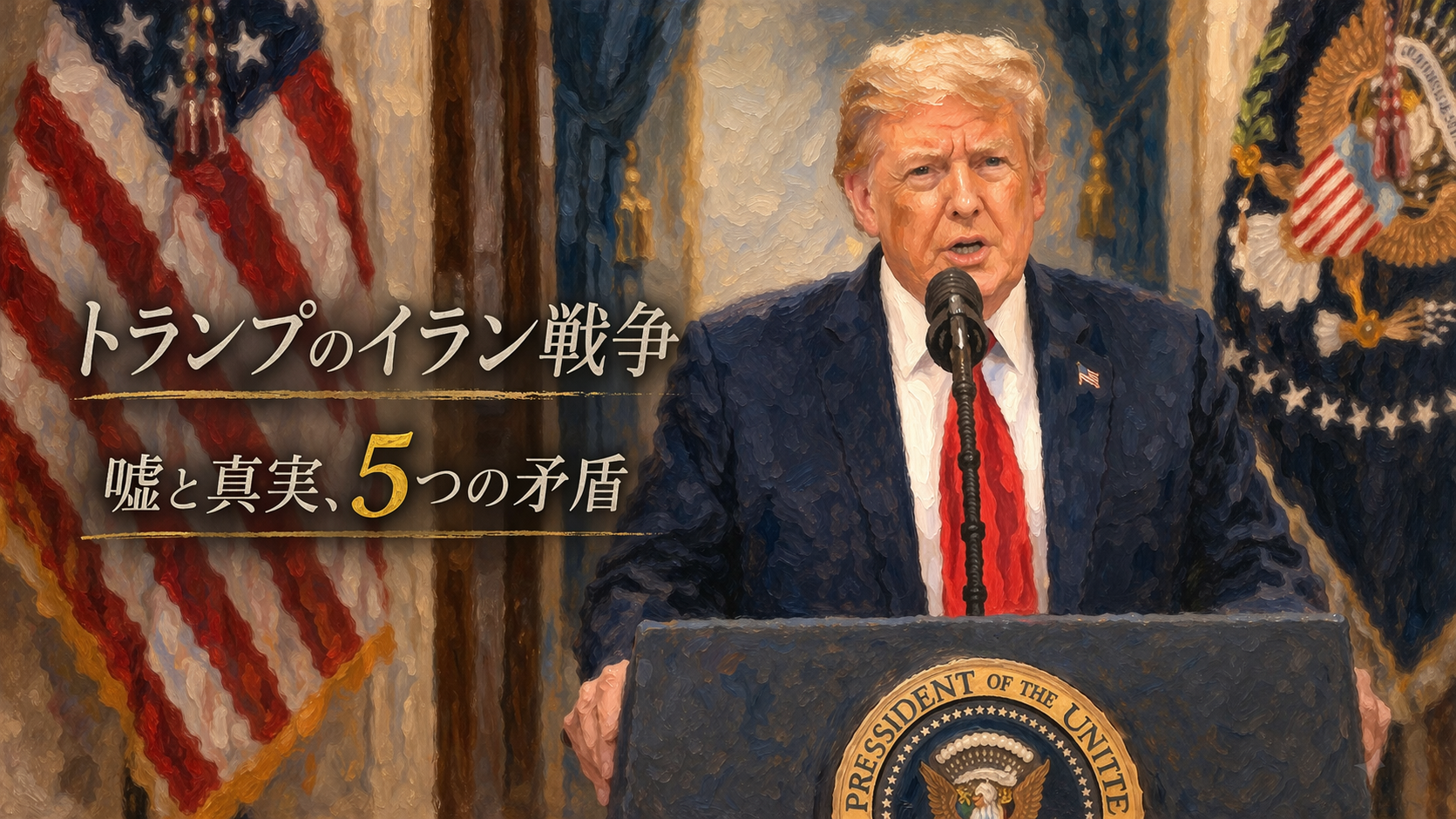 トランプのイラン戦争──嘘と真実、5つの矛盾